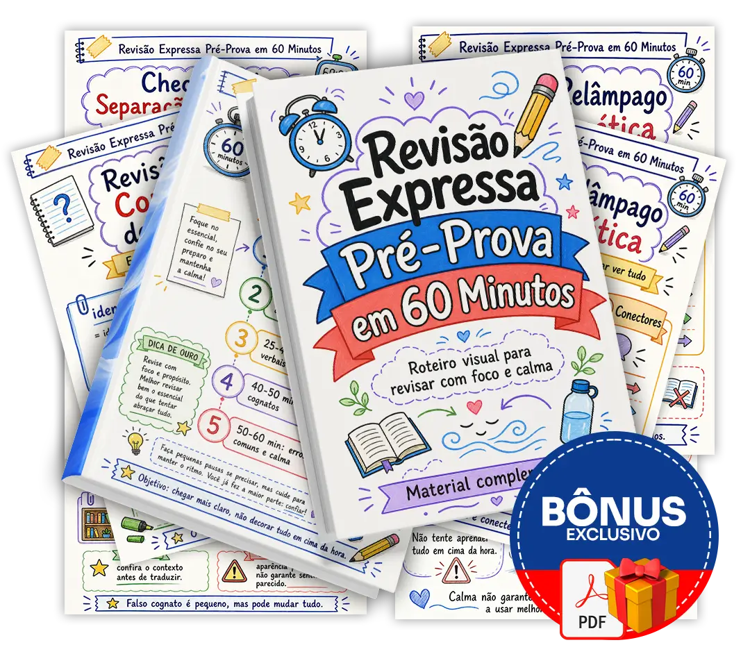 Bônus Revisão Expressa Pré-Prova em 60 Minutos